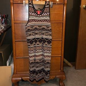 Stretchy thick knit dress